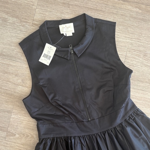 NWT- Kate Spade Black Sleeveless Dress - Picture 3 of 4